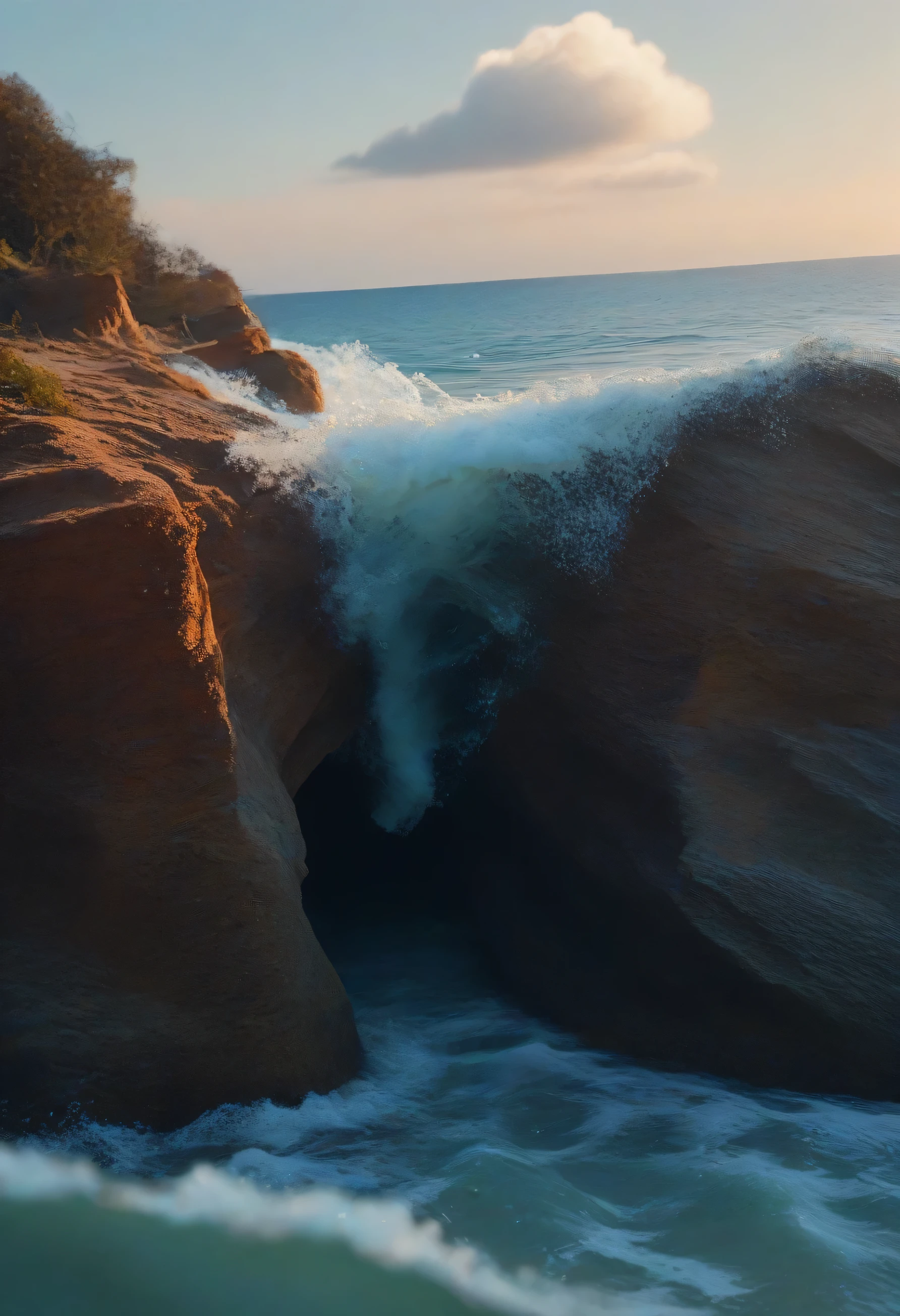 score_9, score_8_up, score_7_up, ocean, water, scenery, close-up, low-angle view, environment, highly detailed, film grain,