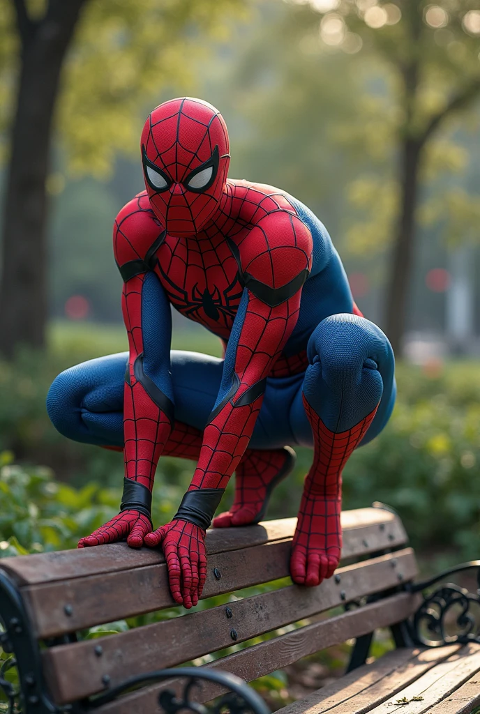 make spiderman naked