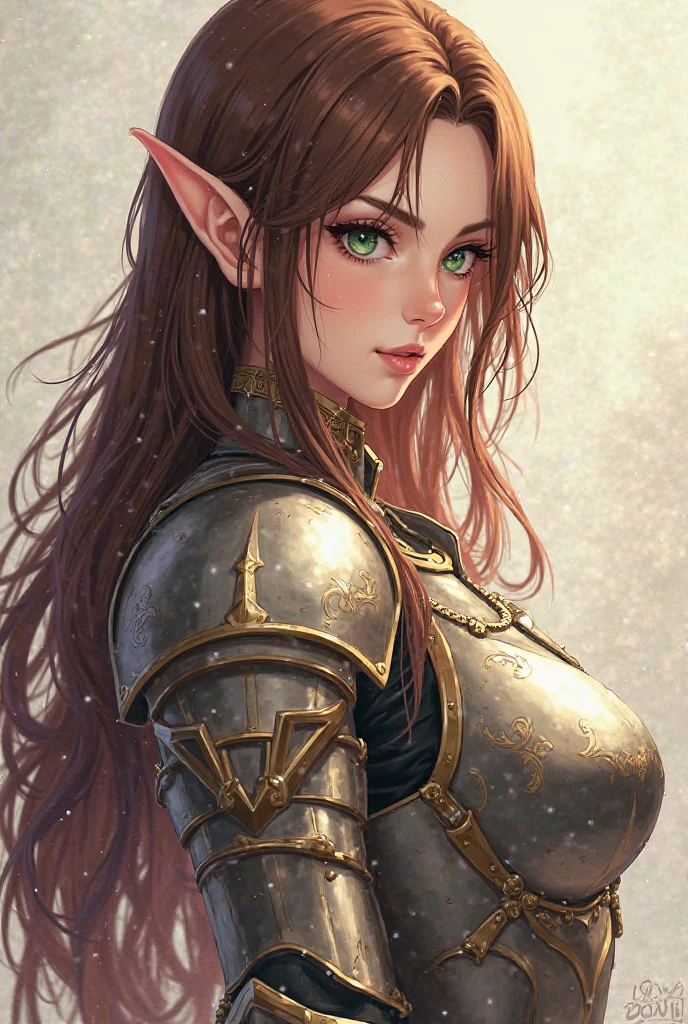 portrait of elf character with ((brown long hair)), fierce face, anime in fantasy style, fantasy art style, loish art style, anime art style, detailed fanart, beautiful anime art style, epic fantasy art style, barbarian clothes, autumm season, silver metal details, colored concept art, coloured lineart, colored lineart, symmetrical face, symmetric eyes, fotografia realista, fotografia, obra-prima, realista, Realismo, renderizado, Alto contraste, photographingrealistic digital art trend on Artstation 8k HD high definition detailed realistic , detalhado, textura da pele, hiper detalhado, Textura realista da pele, armadura, melhor qualidade, ultra high-resolution, (fotografiarrealista: 1.4), alta resolução, detalhado, fotografia crua, sharp re, by lee jeffries nikon d850 film stock photographygrafiagraphy 4 kodak camera portra 400 lens f1.6 colors rich hyper realistic texture dramatic lighting irrealengine trending on artstation cinestill 800