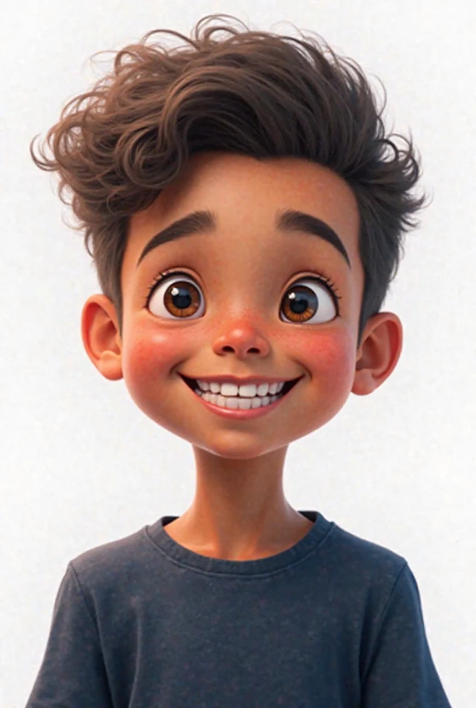 child smiling, pele branca,