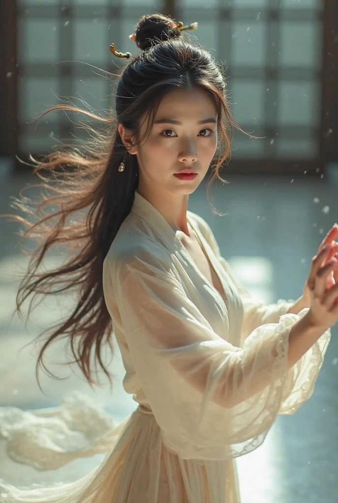 (Hanfu, dress:1.2, woman, whole body, safflower:1.1, Zhang Yan:0.9, Zhang Jingna, Chen Yifei:1.1, Yunduxi, Zhang Han:0.9, Author:Fei Danxu, Xia Yong, Zhang Xuan:1.1, Digital Art, Tang Yifen, Zhao Yong:0.9)
