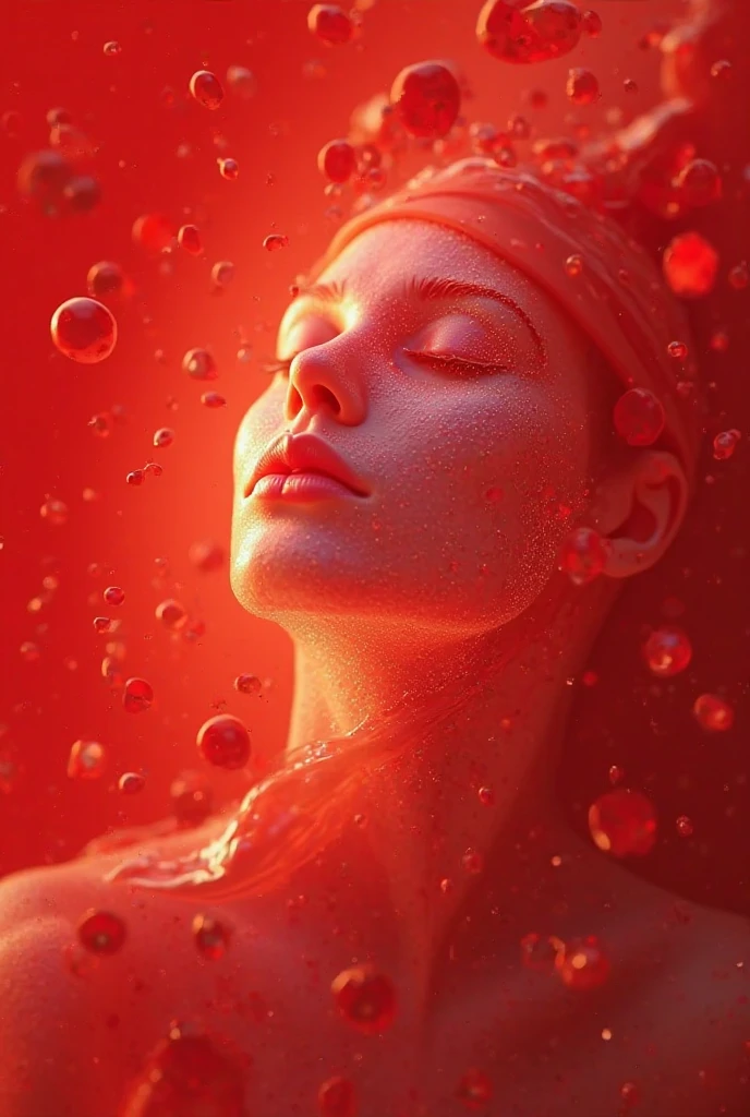 In the depths of the pills, a dark and mysterious world unfolds, where a surreal girl with eyes of liquid red wanders, lost in the pills enigmatic dreamscape surrealistic <lora:pills:1>