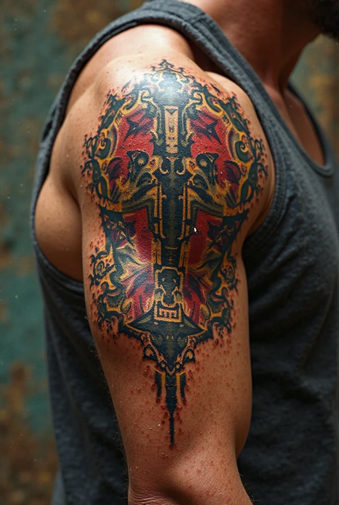 Tattoo that represents strength, resistance, feeling that everything passes