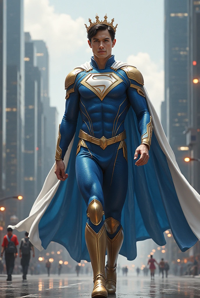 superhero from kazakhstan. flag of kazakhstan. armor in kazakh style. modern superhero. in the background is the city of Astana. next to a flying horse superhero. attractive muscular man in armor, Arsene Lupin as a Paladin, portrait shot, steampunk superhero, attractive man in armor, Fantasy style rendering with 8k octane, Cory Chase as Atlas, Wojtek fus, muscular male hero, 3D rendering of characters 8k