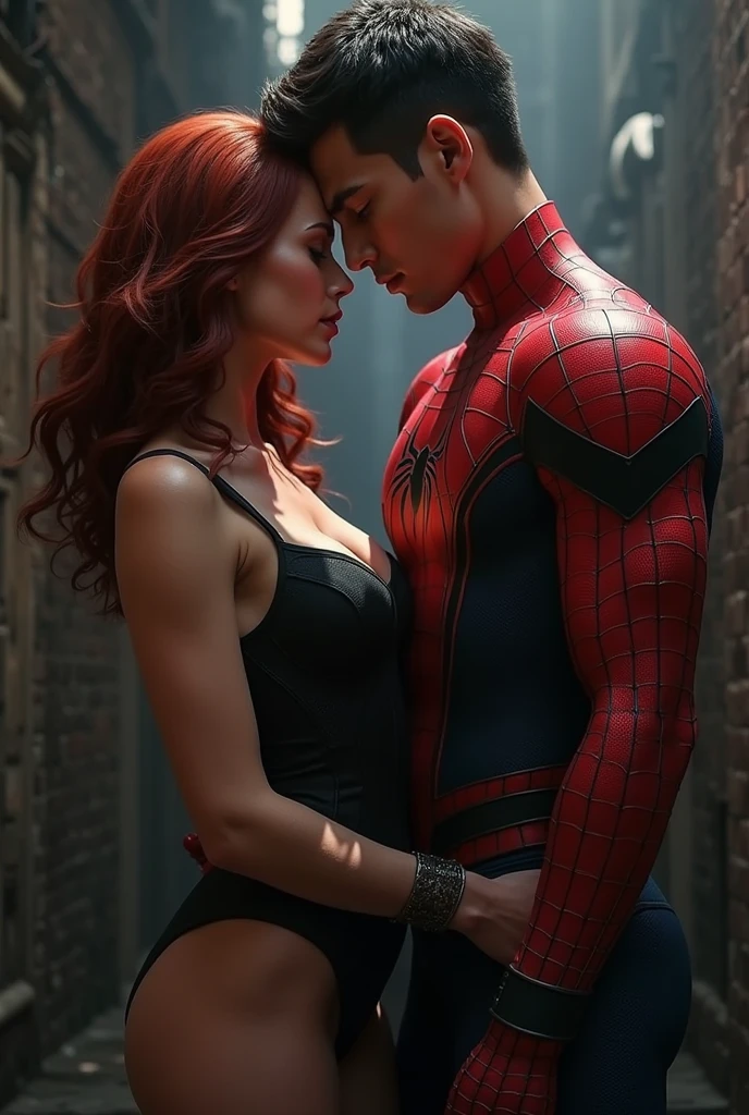 Wnada kissing peter parker making love
