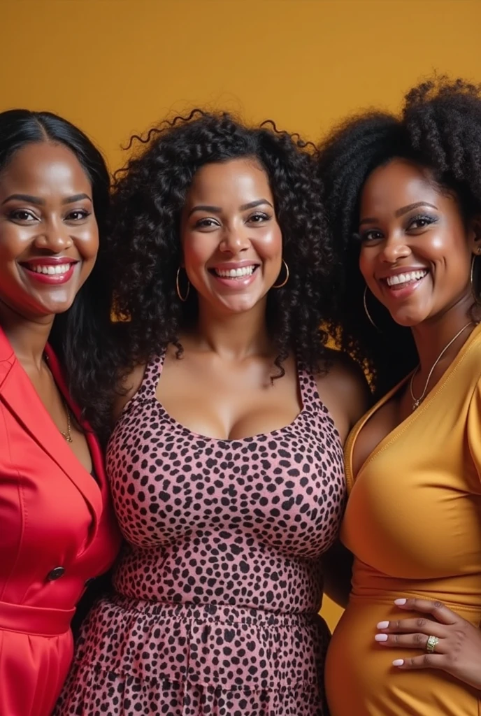 6 GIRLS GROUP, PERFECT DETAILLED FACE, PERFECT EYES MILF, EBONY, BBW, photo vintage, visage feminin parfait, cheveux LONG , tache de rousseur, 1969, big huge breasts : 38H, front VIEW, ( LEOPARD BIKINI, V-NECK, BIG CLEAVAGE, BEAUTIFUL EYES, BEAUTIFUL HANDS, LIGHT SMILES, PERFECT FACE,, tres long décolleté, JUNGLE BACKGROUND, 6 PERSONS