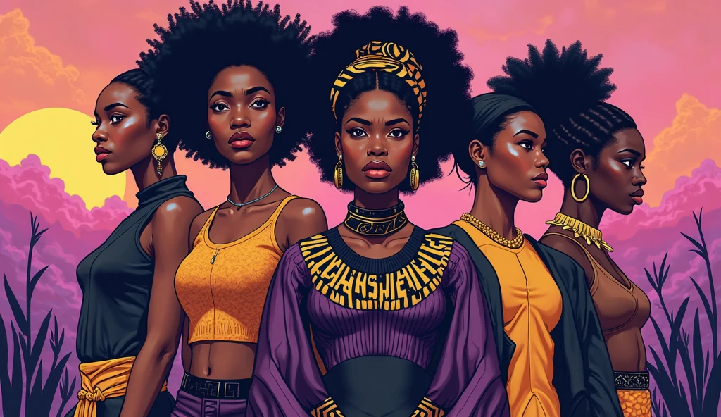 Cape Verdean woman, upper body, facing forward, 1gril, African woman with mane, black hair with afro, mulatto skin color, green eyes, wallpaper, realistic background