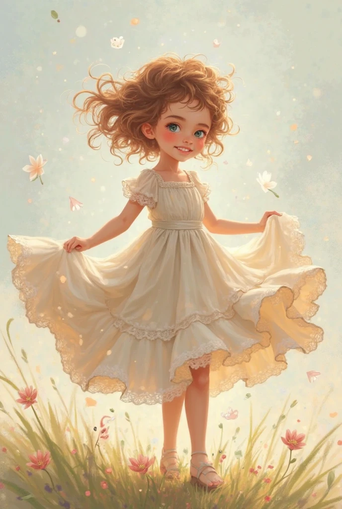 girl in a dress showing her panties