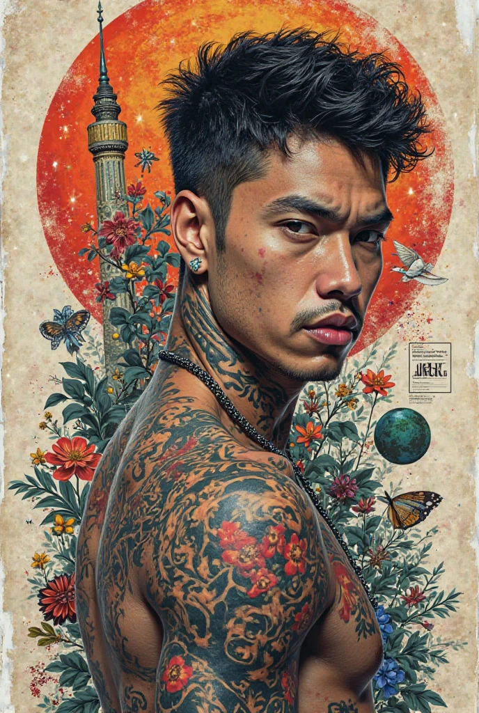 a visual art contemporary Filipino art that integrates various practices, elements, and principle of arts 