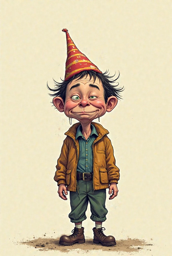 Johnny funny boy with hat --auto