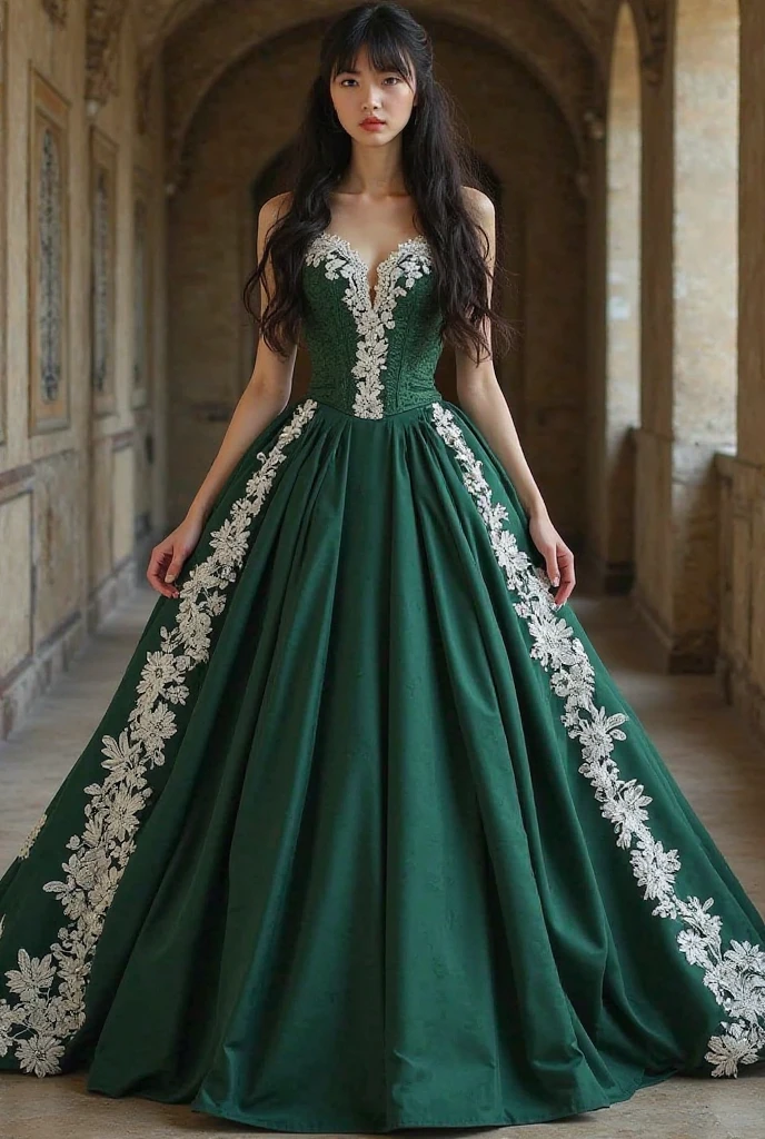 Create an elegant old money dress