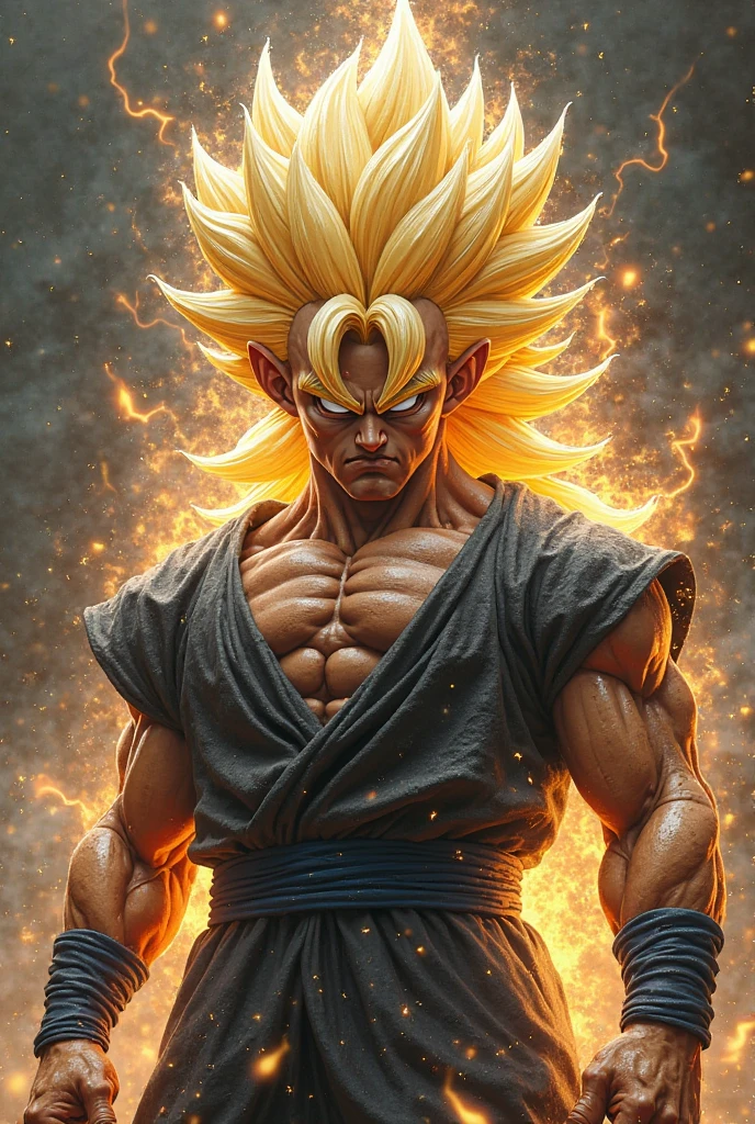 Saiyan hair