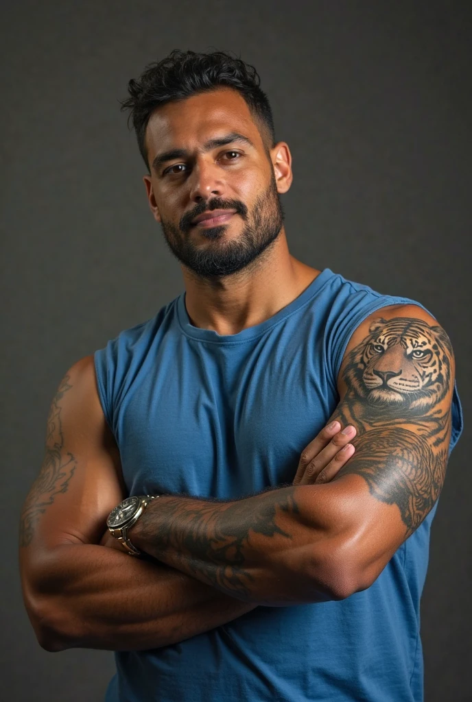 nsfw, gay, homoerotic, best quality, masterpiece, hyper realistic, extremely detailed, "0" text in green neon lights in the background, huge bulge in extremely tiny white string jockstrap, extremely handsome samoan man, stocky build, tribal tattoos, flex biceps, grinning, half body, fill frame, dark cinematic lighting, extremely dramatic shadows, no background, perfect face, perfection, no signature, no logo