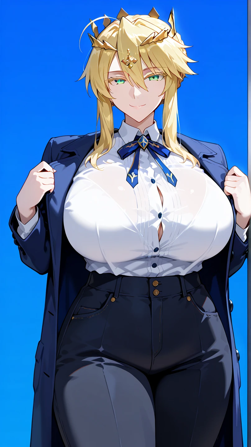 ((Highest quality)), ((masterpiece)), (detailed),
((huge breasts))
((Very thick thighs))
((Very fleshy young woman))
(Tall)
(cleavage)
(Short Blonde side ponytail hair)
Blue eyes
Standing
(((Shoot from front)))
(((photograph the whole body)))
(Japanese school uniform)
(white (business) shirt)
(Black mini(school)skirt)
Japanese
Tokyo city