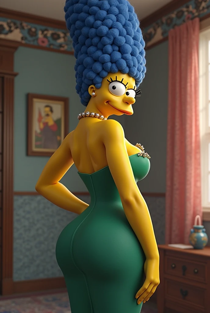 Marge simpson tight dress perfect body 
