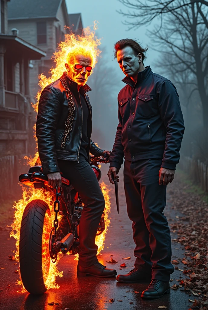 Brothers electrocuted in comedy movie, covered in soot and left in tatters after being struck by lightning