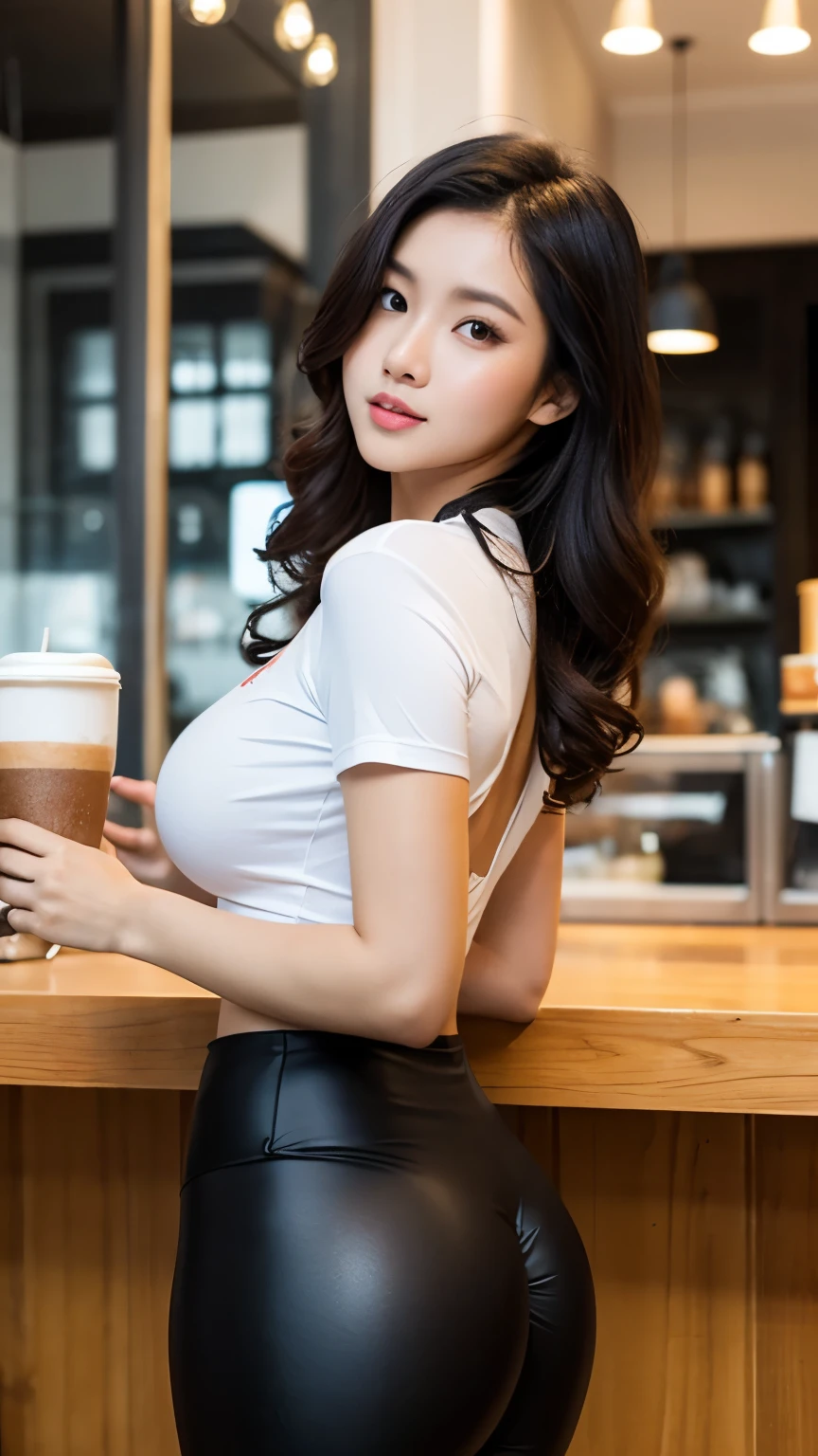 、sunlight、(8k, RAW Photos, 最high quality, masterpiece: 1.2), (Realistic, photoRealistic: 1.37), 1 A woman in a waitress uniform standing on the sidewalk, ,Age 25、 Professional Lighting, 10 Head and body,Photon Mapping, , Ukrainian women, Torn, 、, Incredibly beautiful face、Small face、Playmate proportions、Delivery staff、、,At a fast food restaurant，Carrying tableware、 masterpiece, 最high quality, high quality, High resolution, big , (Face close-up),working at a restaurant、Hair is tied、Cleavage、Updo、Please tie your hair tightly、Slicked back hair、The ultimate revealing outfit、Uncontrollable orgasm、 The quest for pleasure、oh、Squishy boobs、Squishy 、lol、Hehehe、I&#39;m coming、