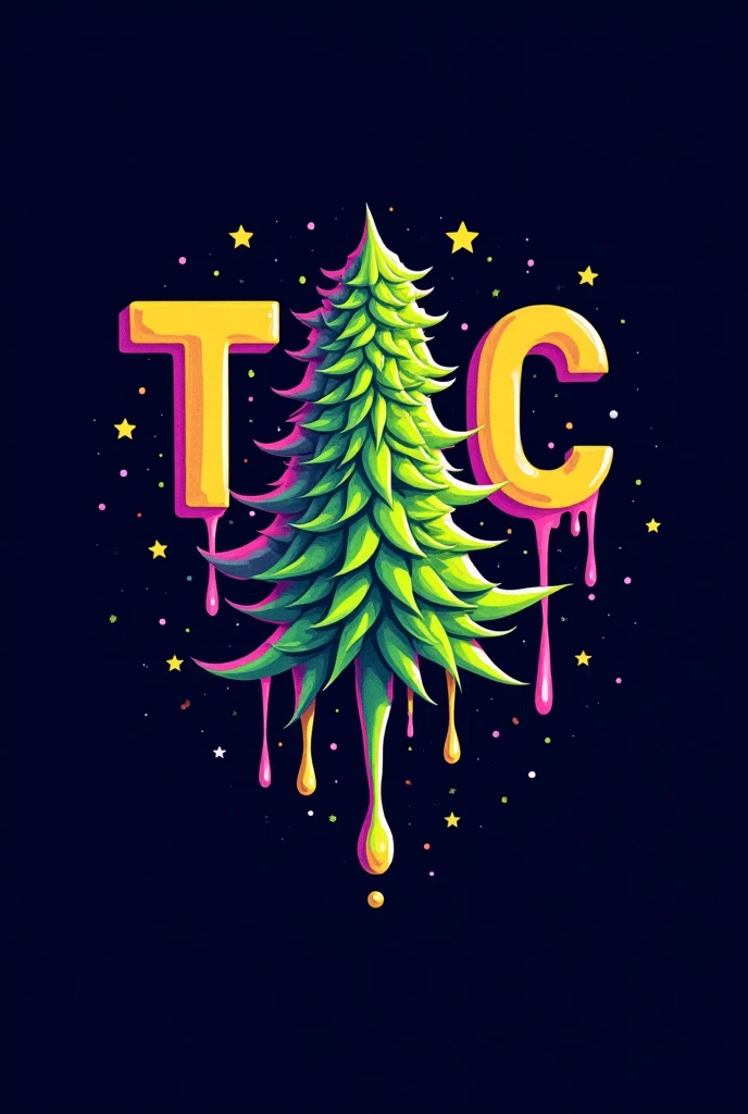design a 3d hood with vibrant stoner colors. the picture in the middle of the hoodie is a anti-gravity bong with indica floating inside. design matching sweat pants for the hoodie. the brand is called Life Is For Today