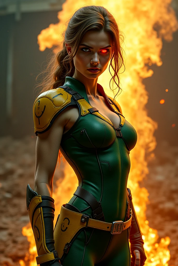 8k, ultra detailed, master part, Best Quality, (extremely detailed), Arafed, arte dnd, panoramic view, whole body, Sorceress Aasimar casting a flaming spell, Aasimar, female, (First work 1.3, intense details), female, witch, Flaming Spell Casting (First work 1.3, intense details) big angelic wings, Blue angelic wings open (First work 1.3, intense details), magic fantasy background (First work 1.5, intense details), of the, stars, cloud, wearing a green cape,, dark green cover, fluid coat (First work 1.3, intense details), high jump boots (First work 1.3, intense details), armed with personnel, Red hair, green eyes, intense eyes, female, Ultra detailed face, (First work 1.5, Best Quality), anatomically correct (First work 1.3, intense details), determined face, Divine light, cinematic lighting, Luz outfit, silhouette, Photorealism, panoramic view (First work 1.3, intense details) , wide angle, Angular ultragrande, 8k, high, Best Quality, High details