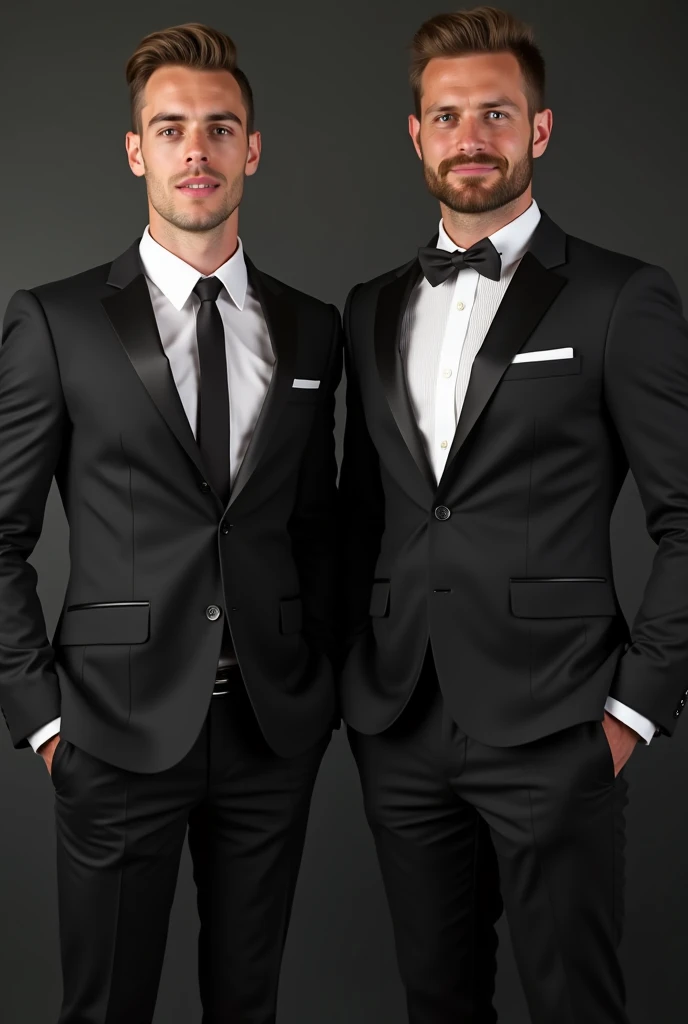 1male people,((hyperrealistic detailed)), Black suit and black pants,white shirt,a smile,Black eyes,portlate, globalillumination, Shadow, octan render, 8k, ultrasharp,metal,Convoluted