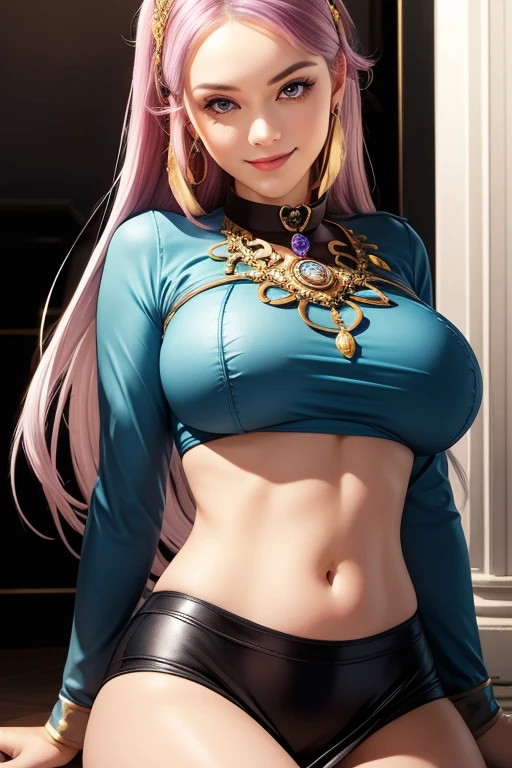 Beautiful big breasts, (bokeh), indoors, detailed luxury living room, gentle and charming beautiful goddess, Korean(kpop-idol), solo, smooth skin, necklace, beautiful face, double eyelids, smart, good hands, good feet, Natural, (from below angle), (glossy skin:1.05), ((low angle)), Perfect figure, (64k, UHD, RAW photo, best quality, masterpiece:1.4), (realistic, photo-realistic:1.37), ultra high res, photon mapping, radiosity, physically-based rendering, professional soft lighting