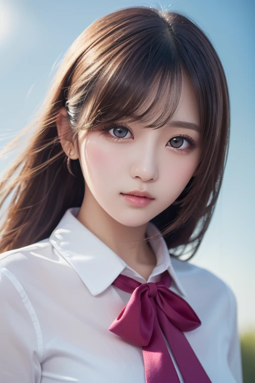 (Lying Girl)、Realistic, High resolution, Soft Light,1 female, alone, jewelry, Current school classroom,Biggest eyes,Low chest, Long Hair、((colour々colourのついた髪))(超Realistic)、(Awareness-raising)、(High resolution)、(8k)、(Very used to it)、(Best illustrations)、(Beautiful and beautiful eyes)、(highest quality),(Detailed face)、alone、1 girl、Looking at the audience、Get used to it、Detailed face、In the dark night、Deep Shadow、secret key、Pure erotic face ace_、length、Black shawl straight hair、46 point diagonal bangs,Female student、(White Blazer、Chest Emblem)、(Wet white blouse open front)、Red bow tie、( 明るいcolourで,Plaid)、,8k, highest quality, 超High resolution, Tabletop, Realistic, Realistic, High Contrast, Photon Mapping, The real picture, smile、(Underwear is visible),(Wet purple lace bra、Panties are visible)、(She's wet)、