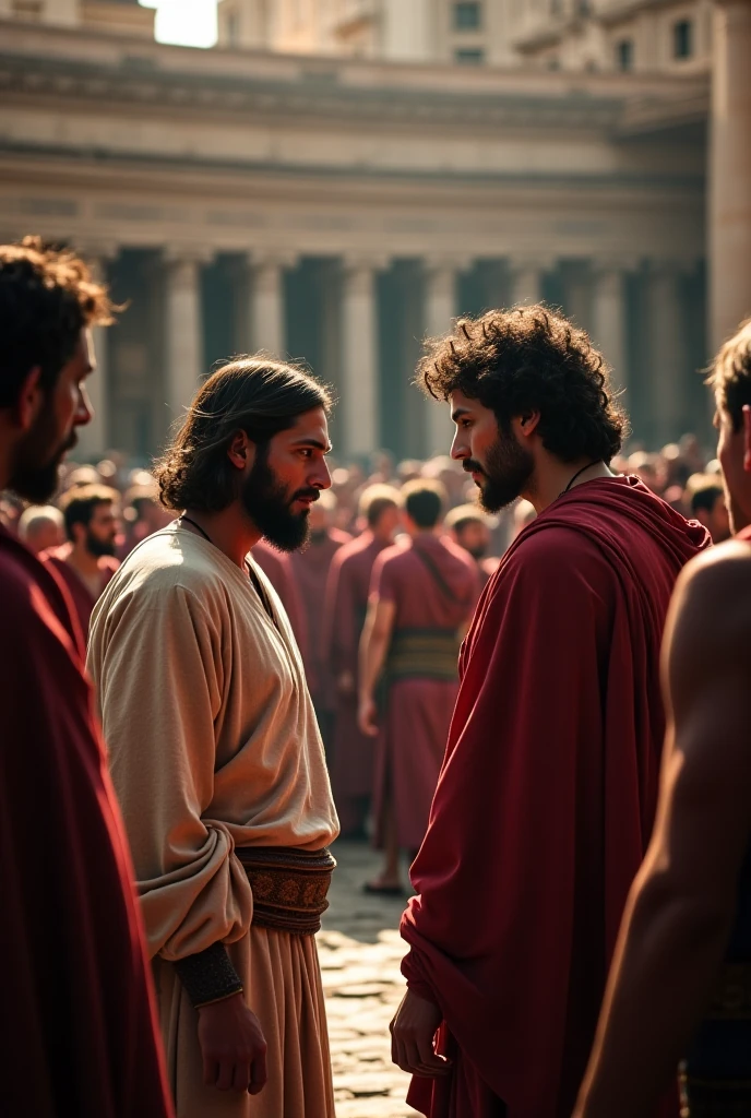 Biblical Characters Men and Women Committing Various Sins 