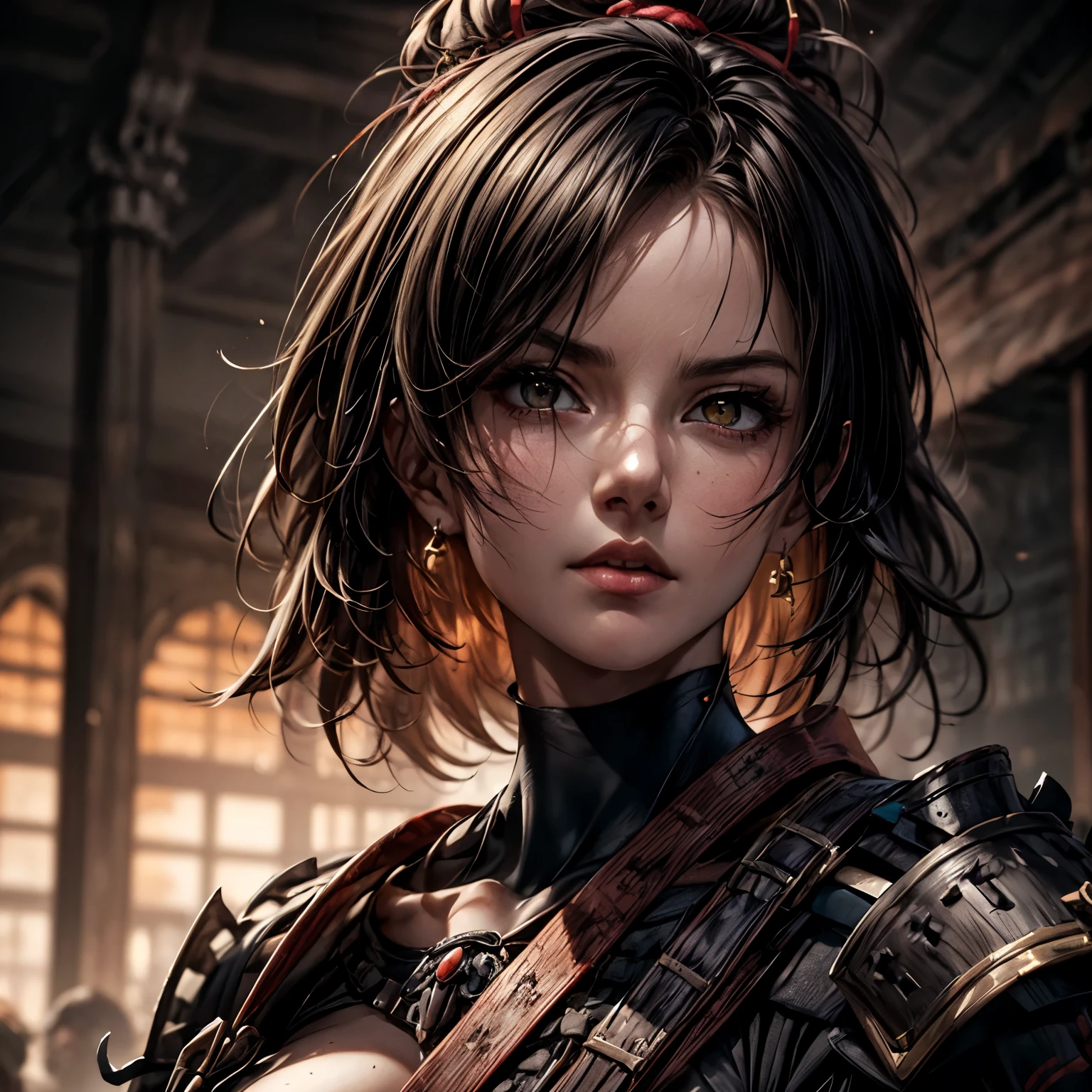 (Highest quality, masterpiece, Very detailedな, Very detailed, Exquisite, 16K,Full HD),(White Background:1.5),、Big Breasts,No text,Upper Body,serana
