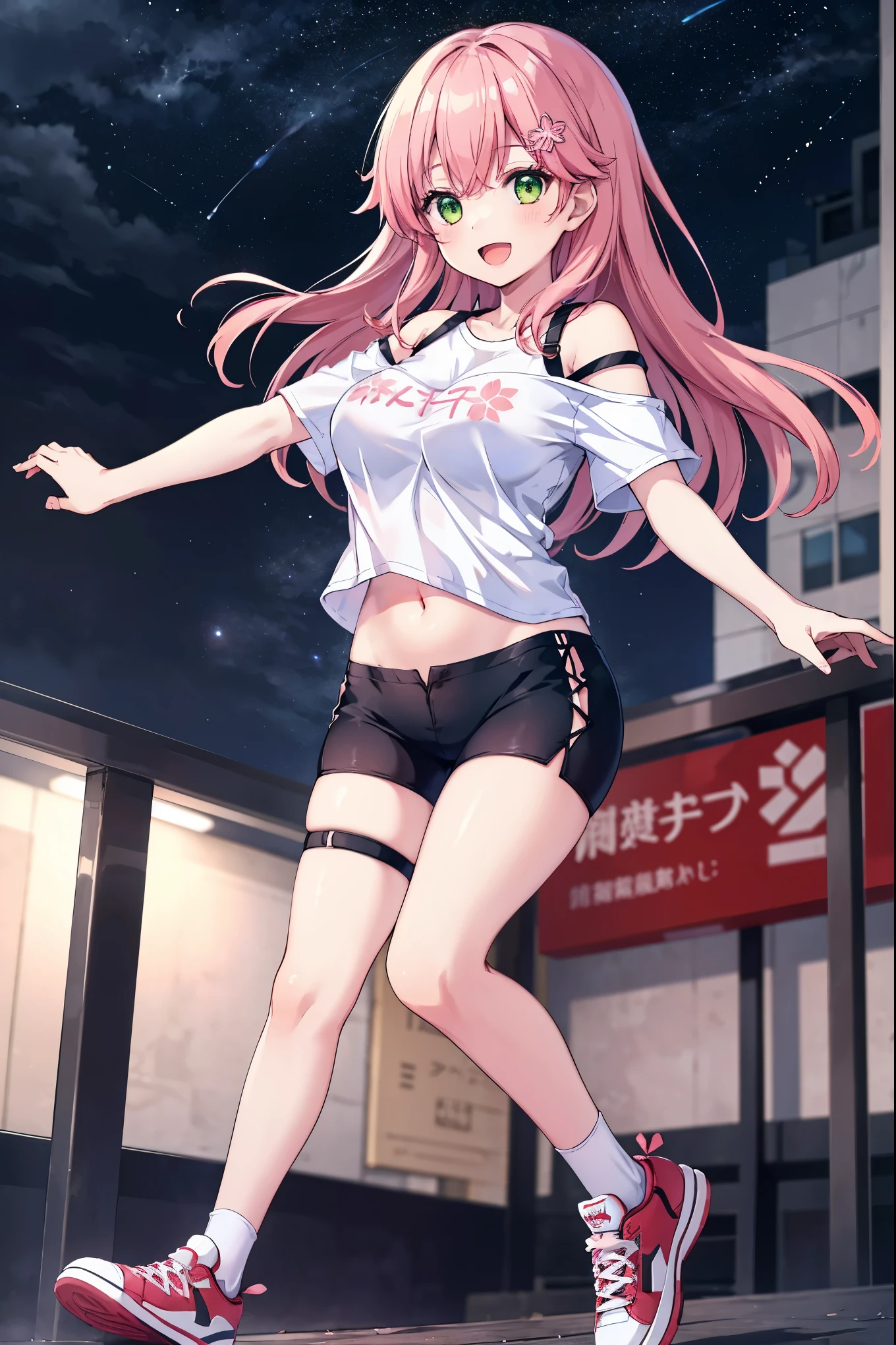 School Swimsuit,Ocean、Blushing、、Black Hair、Semi-long hair、Pale purple eyes、Head to toe full body、Blushing、Embarrassed look、Composition from the front、A view from slightly below、school swimwear、Acme Face、Random pose、, Medium Hair、、Pale blue eyes、Pink Hair、nsfw、Highest quality、1 girl、solo、Ocean、Sandy Beach、Sexy pose、Random pose、Blushing、Wet、Embarrassed、I can see half of my 、、One piece swimsuit、(Strap slip:1.3)、School Swimsuit