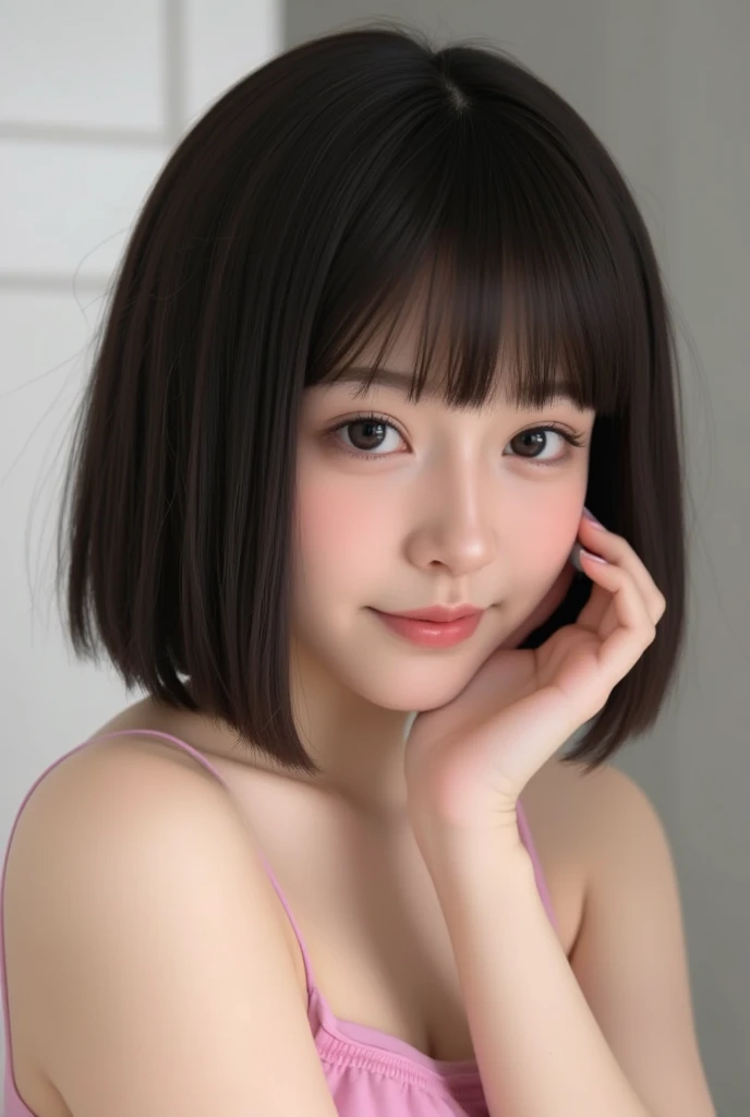portrait of a girl, (face:1.2), sidelighting, (finely detailed beautiful eyes: 1.2), masterpiece, 1girl, standing model pose, dress, detailed skin texture, detailed cloth texture, beautiful detailed face, masterpiece, best quality, ultra detailed, hiqcgbody, lustrous skin, abs, nsfw:1.2, (ulzzang-6500-v1.1:0.8)