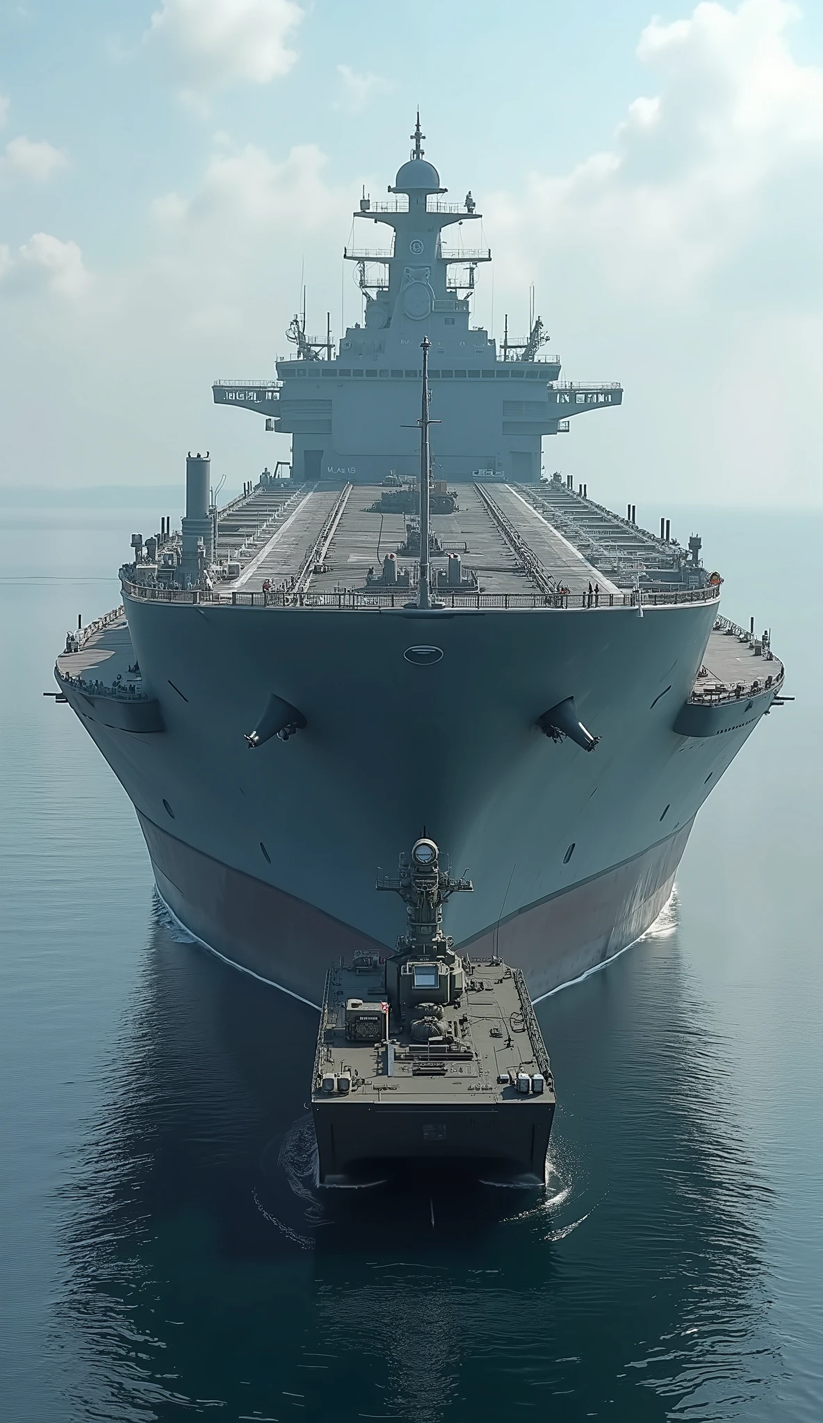 For high-definition footage, see、You can also see、large offshore supply ship Miguel Keith off Sasebo、Full deck and bow like a tanker、has 2 tiers and a work deck under the deck supported by a steel frame、AAV7 amphibious fighting vehicle、Floating、High-definition footage from an AAV7。