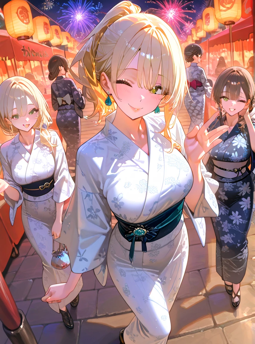 highest quality, Super detailed, (Ultra-high resolution,8K), Ultra-high definition 4K, (Perfect Anatomy, Anatomically correct), (5 cute girls:1.4), (Beautiful Eyes), (Detailed eyes), (High-quality facial beauty), (In the Storm:1.2), (Photorealistic), (Detailed big breasts), Soft Skin, Glowing Skin, Keep your buttocks in close contact, (Evening Dresses), Bright lighting, lined up vertically, Very heavy rain, (5 cute girls:1.4), colorful, Goddess-like beauty, Wave your hands loudly, (Browsing Caution)
