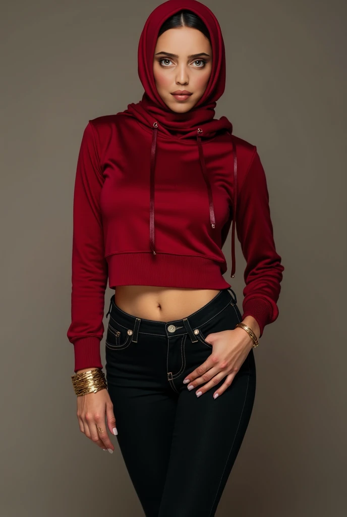 RAW, Best quality, high resolution, masterpiece: 1.3), beautiful Malay woman in hijab (iu:0.8),Malay girl in hijab ,beautifull face, big eyes, glossy lips, wearing big long switer and high waisted trousers, standing, wearing back backpack, front view, skin detail, skin texture detail, mole under the eye, big breasts, big hips, big waist, big thighs, beautiful body, night, laugh, happy, bright lighting, blurred background, bokeh,