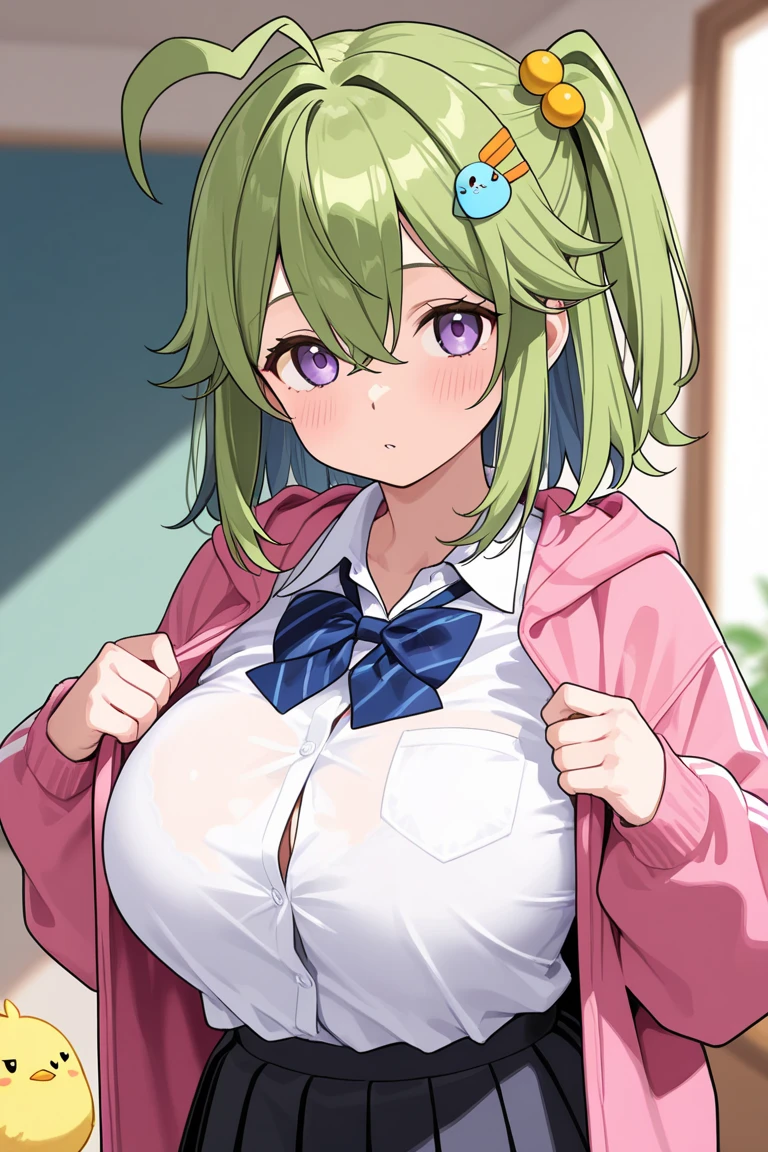One Woman、Braided twin tails、Huge breasts、(Huge breasts:1.8)、Glasses、blue eyes、Green Hair、Swimwear、Sheer, tiny micro bikini、White tiny micro bikini、(Sheer, tiny micro bikini)、(White tiny micro bikini)、((Saigon Thailand Bikini Top))、((T-back bikini underwear))、Erect nipples、Nipples are erect、background、(Ocean)、Sandy Beach、Sandy Beachにいる、Embarrassing、Accentuate your breasts、Pubic hair sticking out、Pubic hair grows abundantly