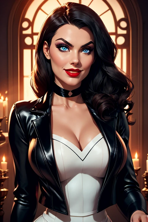 Zatanna with sonic coming out of her mouth