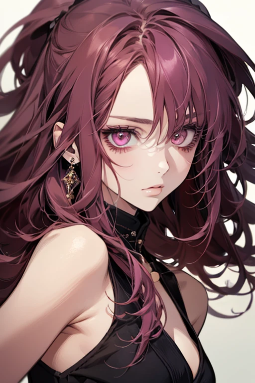 A succubus with horns,black wings,wearing military uniform,decorated medals,highly detailed face,beautiful eyes,sharp facial features,flawless skin,seductive expression,dark fantasy,dramatic lighting,cinematic composition,chiaroscuro,digital painting,muted colors,moody atmosphere