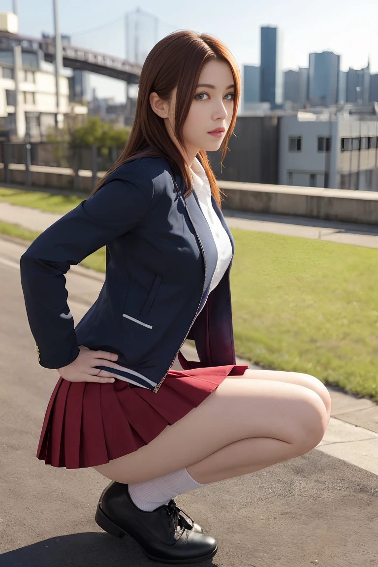 32k,8k,highest quality、Luxury Hotel Lounge、(wearing a small, tight, Ultra-thin latex high leg slingshot swimsuit、 Spread your legs and show your crotch、Panties digging into the crotch)、(The nipple outline is amazing)、 (Perfect pink outline)、Toned body、Beautiful Slim、fit、Japanese Idols、Open your mouth、Perfect hands、Perfect Fingers、Perfect Teeth）、 Brown hair in twin tails、tiny micro skirt、Big cleavage、Beautiful woman with perfect figure、((Big Breasts、Slim Abs、Highly detailed face and skin texture、 Fine grain、double eyelid、Perfect anatomical figure、hard disk、Hmph、Nikon Z9 80mm Lens、masterpiece)