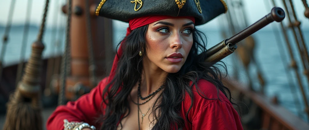 Perles de cheveux pirate style Jack Sparrow pour accessoires de Perles de cheveux pirate style Jack Sparrow pour accessoires de