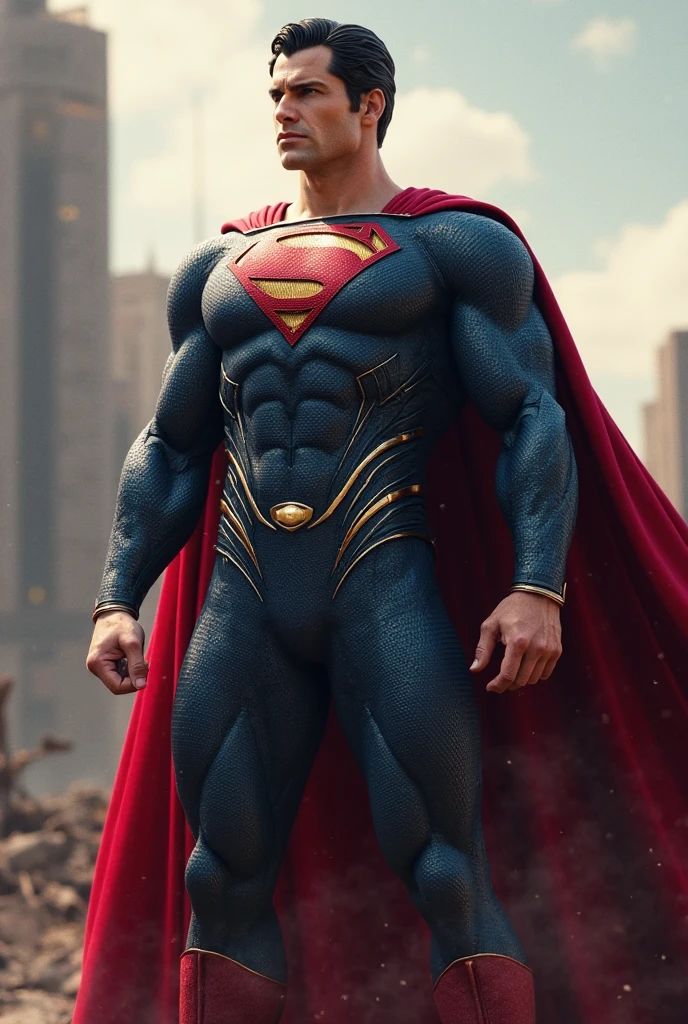 Hyperrealism，Movie-quality images，8K ultra-high definition resolution，Superman