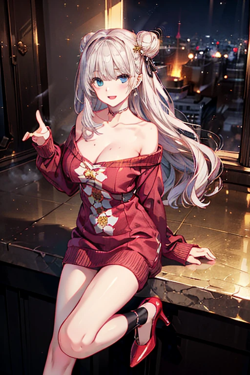 anime snow background
