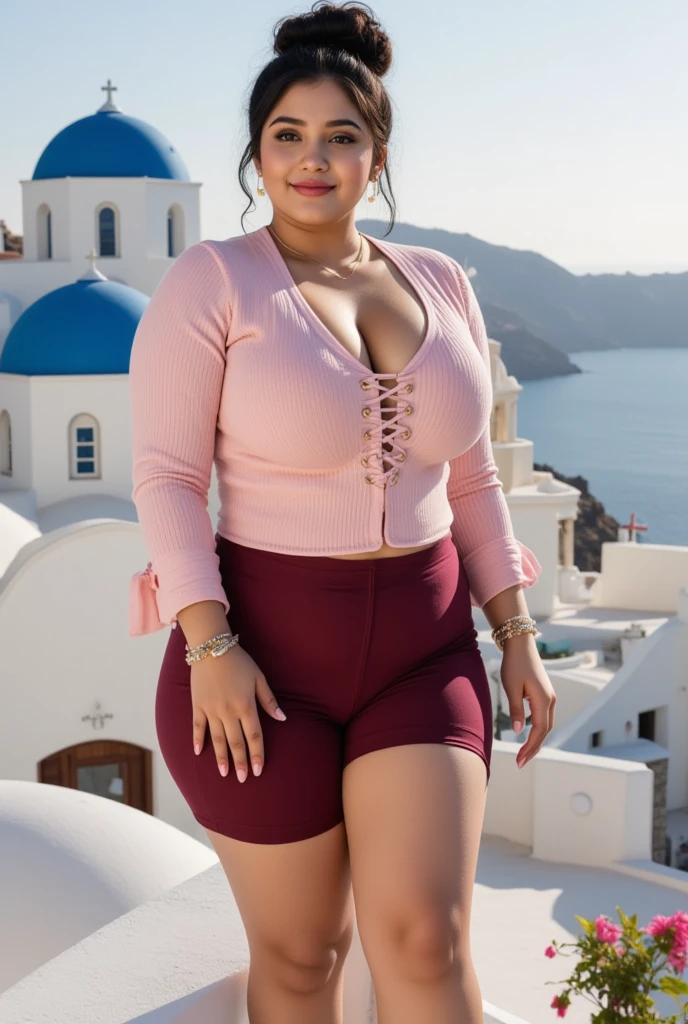 Madhubala bollywood beautiful actress sexy curvy plus size huge figure woman in a SHEIN Streecool Kids Teen Girls' Fashionable Short PU Leather Jacket Color: red , stylish front facing standing position, full body view, full body shot, head to toe view, Head Jewelry for wedding, thick thighs, busty, , full body shot, round belly, full body view, full body shot, thick body, head to toe view, Taj Mahal, Agra, India: Exquisite marble mausoleum with gardens