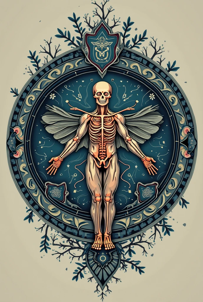 It is a simple tattoo with the theme: Family, Anti-capitalism, Fairniss, Fraud, Alphatier, love, justice, Killing the powerful, Gain knowledge, Sport, Performance, do little, achieve a lot.