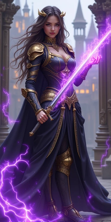 A girl, war, special effects, magician, detail, full body, monster, --auto --s2