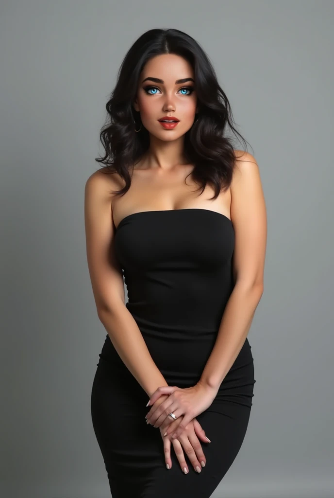deep neckline, collarbone, white apron, bare shoulders,
Black hair, brown eyes, bangs, voluminous hairstyle,
1 girl, 30 years old, Young woman, Beautiful finger, Beautiful long legs, Beautiful body, Beautiful nose, beautiful feet, Beautiful character design, perfect eyes, perfect face, expressive eyes,
looking at the viewer, in the center of the image, (Upper_body), (close-up), (Focus on her face),
official art, extremely detailed CG unity 8k wallpaper, perfect lighting, brightly colored front lighting, glowing skin, horror art, dread, action shot of a scary ghost chasing the viewer, dynamic racing, in an apocalyptic desert, creepy, white dress, disconcerting, disturbing, terrifying, (horror lighting), dynamic (((action:0.9))), a woman standing on a completely red background, from the side of a wall, full length
(masterpiece: 1.0), (best_quality: 1.0), ultra-high resolution, 4K, ultra-detailed,
photography, 8K, HDR, high resolution, absurd:1.2, Kodak portra 400, film grain, blurred background, bokeh:1.2, lens flare, (vibrant_color:1.2)
(Beautiful, big_breasts: 1.4), (beautiful_face: 1.5), (narrow_waist), transgender