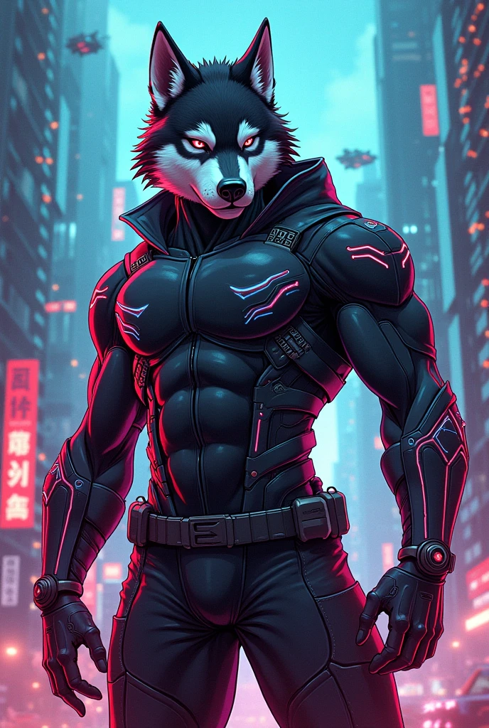 Skunk male muscular