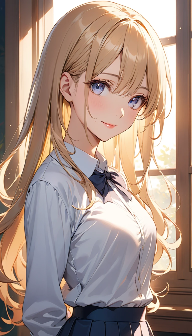 NSFW,One girl,
(Flat Chest:1.3),(shirtのボタンを開けて胸を見せてくれる:1.5),Beautiful breasts,(shirtを脱ぐ:1.5),(Small breastsが見える:1.5)
Blonde, {{{Half Twin Tail:1.3}}}、break,blush, bow, 赤いbow, Long sleeve, shirt, 襟付きのshirt, skirt, プリーツskirt, 黒いskirt, Small breasts,
{{{Face close-up}}},Upper Body,
Look down,View your viewers,
Tabletop, Highest quality, , Absurd, Perfect Skin, Detailed skin texture, Ultra-detailed, 8K, Intricate details, Beautifully detailed face,High resolution,
{{{Shadowed face}}}, mock, {{{Grit your teeth:1.2}}}, Grin, smile, Looking down at the viewer, masterpiece,Absurd, Beautiful detailed face when viewed from the front,