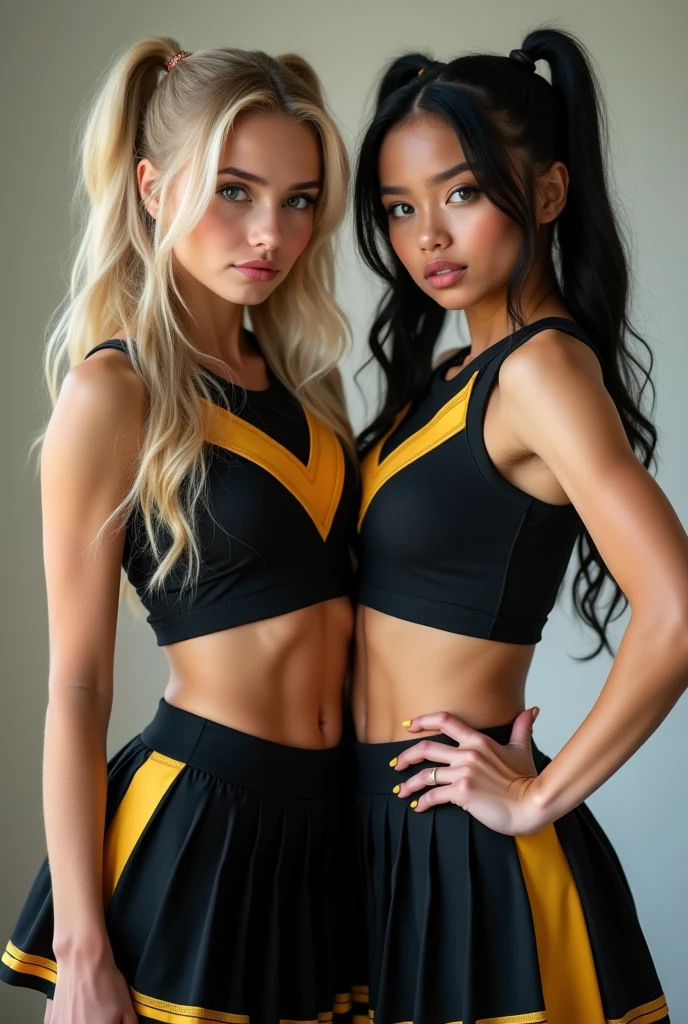 1girls, Micro Crop Top , spandex Delphin-Shorts, twintails, lange Haare, Hausbesetzung, al fresco, nipple