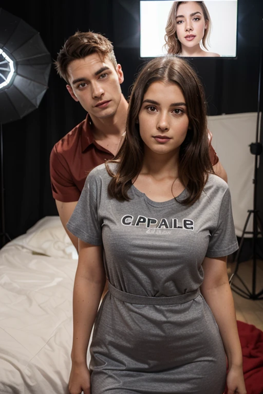 a girl of short height with hip length hair and hazel eyes standing with her husband a tall man with a well built body with sharp jawline standing as a couple with zephyr written on top of the image