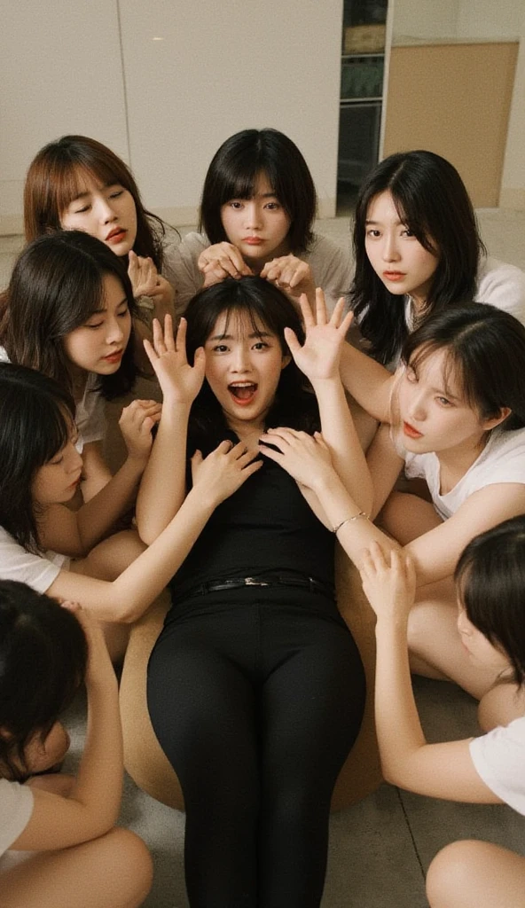 femele(Crying face、anguished expression、lamentation、)、1Men of men(Exposure of erect male genitalia)、femele(Grabbing the erect male genitalia with your hands、Holding an erect man in his mouth、Deep throating、)、Sperm on a woman's face、White viscous liquid on female face、Sperm is coming out of a woman's mouth、White liquid is coming out of the woman's mouth、male people(Grabbing a woman's head with both hands、)、a blond、short-haired、turtle necked sweater、