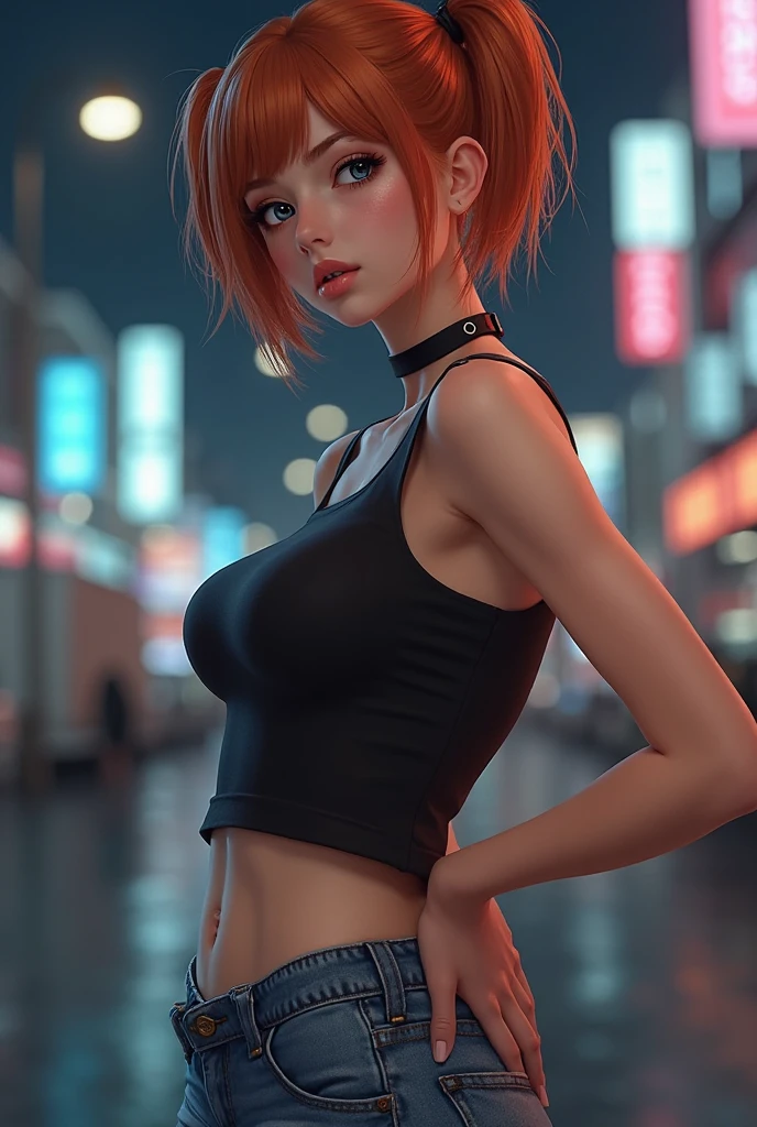 (((masterpiece))), portrait, one beautiful girl with bob cut pale skin, looking over back, (short orange hair), (cat ear), (green eyes), (orange tail), ((wet)), ((Wet T-shirt)), (white T-shirt), rain, cloud, summer, (dirty feet), (sport shorts), (sneakers), model shoot style, freckles, stocking, dynamic hair, perfect body, small breast, highly detailed, more details, cinematic atmosphere, fog, precise correct anatomy, epic scene, artstation, dynamic lighting, post-processing, global illumination, detailed and intricate environment, modelshoot style, 8K UHD, concept art, octane render